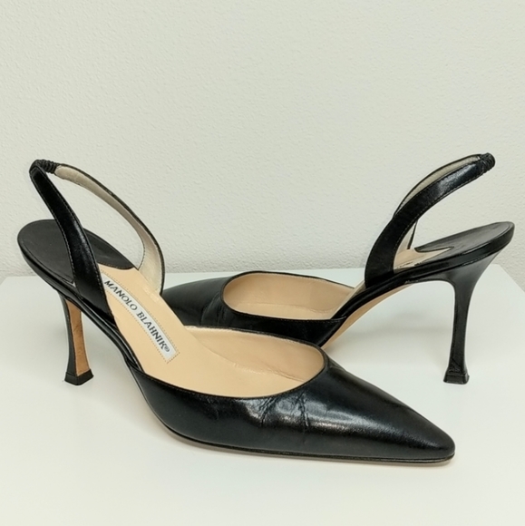 Manolo Blahnik Shoes - Manolo Blahnik Carolyne Slingback heels